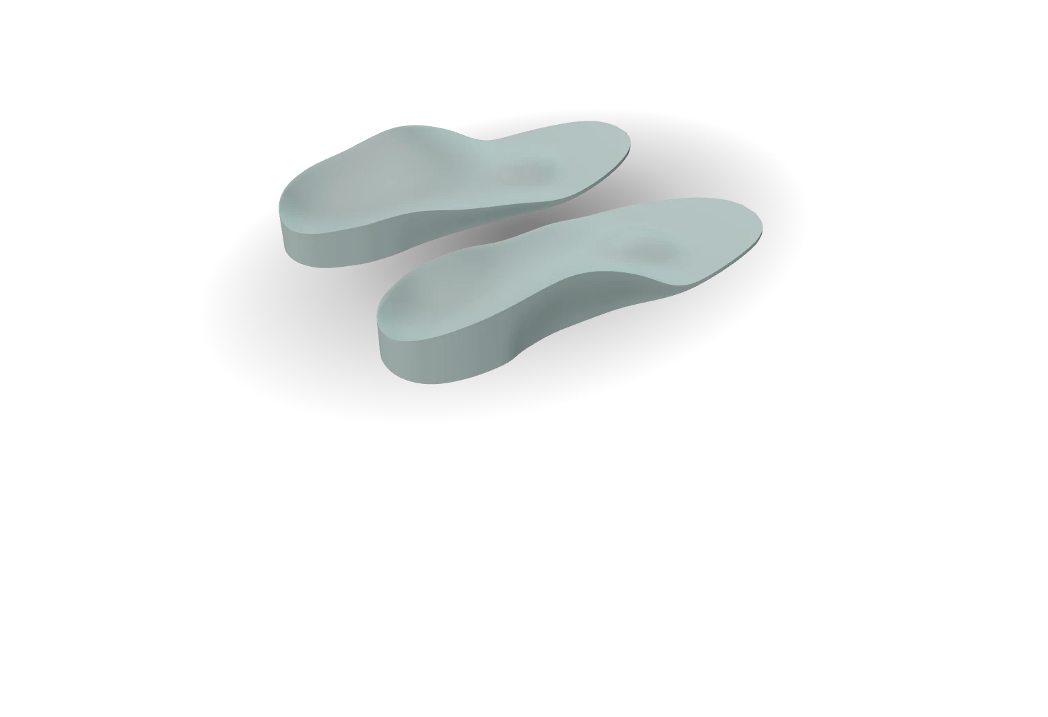 An insole pair from the insole studio